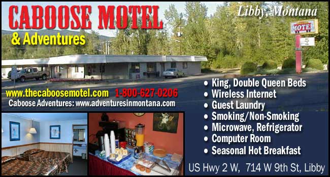 Caboose Motel and Adventures in Libby, Montana