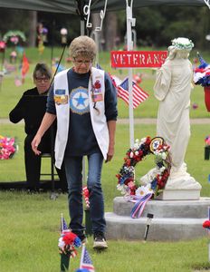 Memorial Day Service for 101st birthday of cemetery 