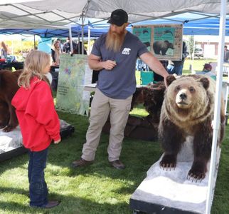 Learning about bears at the Kootenai Forest Fair