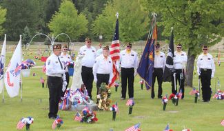 Memorial Day Service at the Libby Cemetery