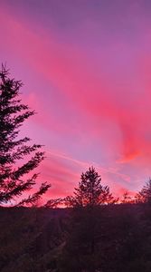 Sunset on Tuesday, January 13.