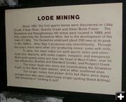 Lode Mining. Photo by Dawn Ballou, LibbyMT.com.