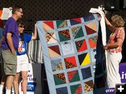 Quilt for Gary. Photo by http://www.todaysbestcountryonline.com.