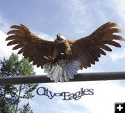 Libby City of Eagles. Photo by Kootenai Valley Record.