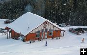 Turner Ski Area Lodge. Photo by Brent Shrum, Kootenai Valley Record.