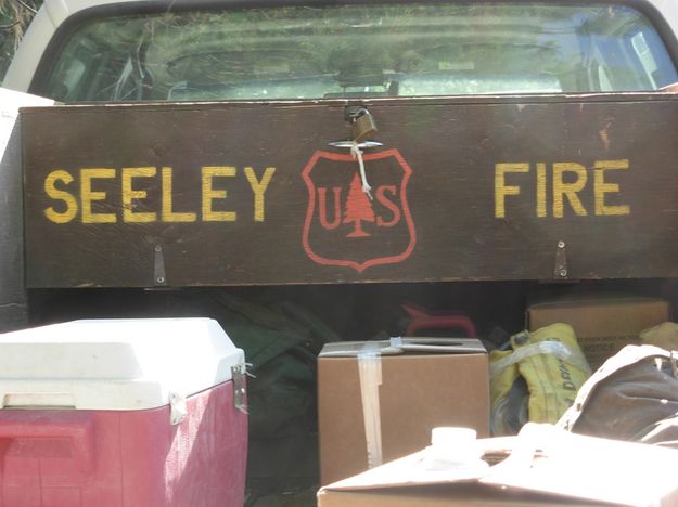 Seeley Fire. Photo by Bob Hosea.