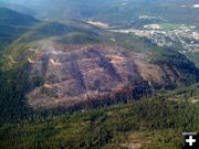 Parmenter Fire Contained. Photo by Kootenai National Forest.