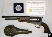 Colt Walker Revolver. Photo by Kootenai Valley Record.