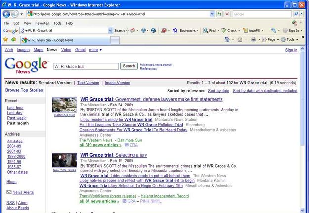 Google News. Photo by LibbyMT.com.
