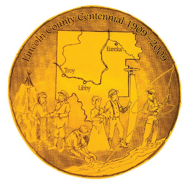 Coin Front Side. Photo by Kootenai Valley Record.