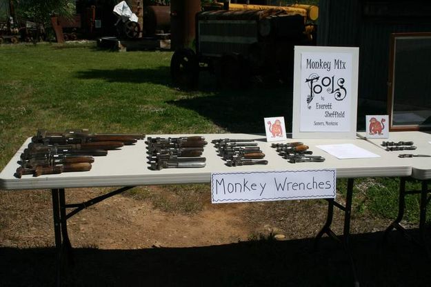 Monkey Wrench display. Photo by LibbyMT.com.