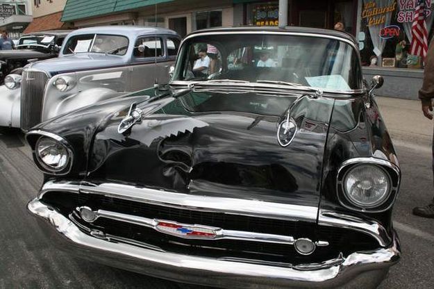 1957 Chevy Bel Air. Photo by Maggie Craig, LibbyMT.com.