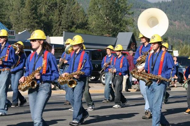 LHS Logger Band. Photo by LibbyMT.com.