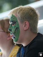 Great face paint!. Photo by LibbyMT.com.