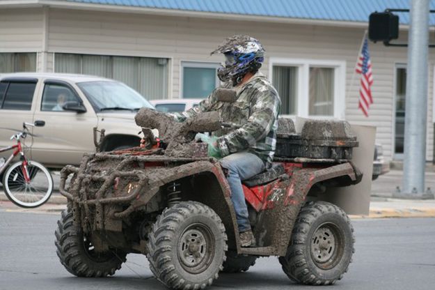 A mud boggin' ATV. Photo by LibbyMT.com.