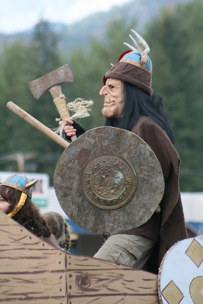 Scary Viking. Photo by LibbyMT.com.