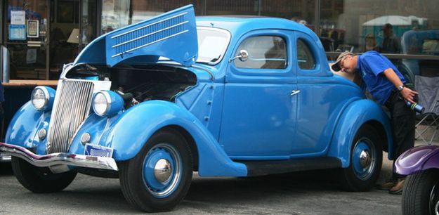1936 Ford Coupe. Photo by LibbyMT.com.