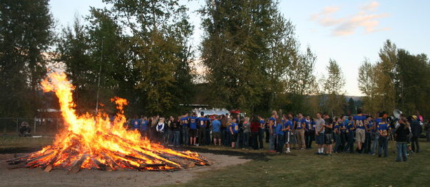 The Bonfire. Photo by LibbyMT.com.
