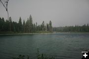 Horseshoe Lake with impending thunderstorm. Photo by LibbyMT.com.
