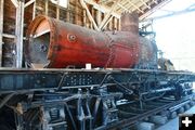 Shay locomotive restoration. Photo by LibbyMT.com.