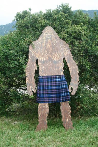 Celtic Bigfoot. Photo by LibbyMT.com.