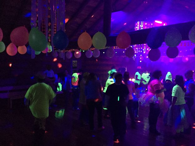 Glow Party. Photo by The Heritage Museum.