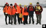 David Thompson Search and Rescue volunteers. Photo by LibbyMT.com.