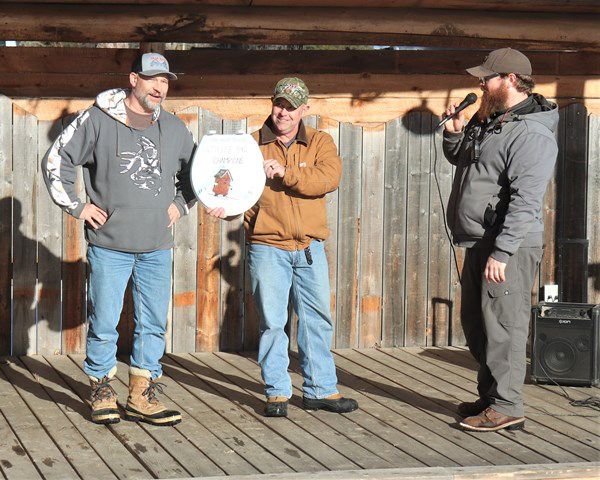 Outhouse Race Winners. Photo by LibbyMT.com.