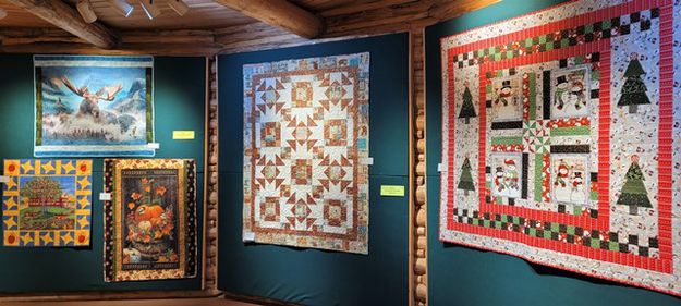 Quilts in the Tower Gallery. Photo by LibbyMT.com.