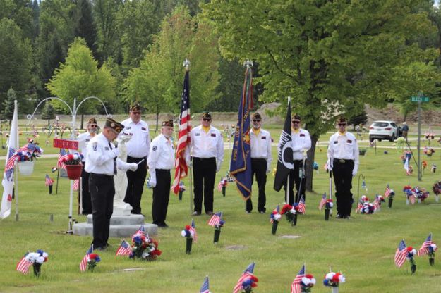 Bill Crews, VFW Post 1548. Photo by LibbyMT.com.