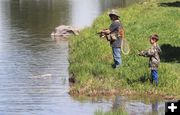 Fishing buddies. Photo by LibbyMT.com.