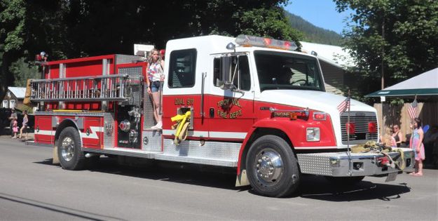 Troy Volunteer Fire Dept.. Photo by LibbyMT.com.