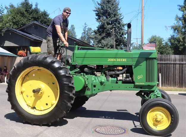 1950s vintage John Deere. Photo by LibbyMT.com.