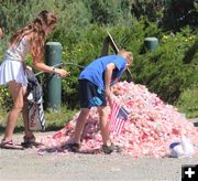 Another candy pile. Photo by LibbyMT.com.