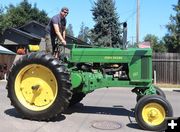 1950s vintage John Deere. Photo by LibbyMT.com.