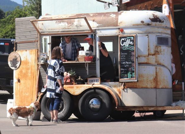 Interesting coffee truck. Photo by LibbyMT.com.