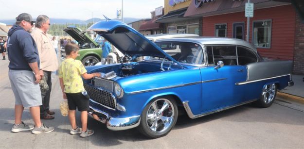 1955 Chevy Bel Air Custom. Photo by LibbyMT.com.