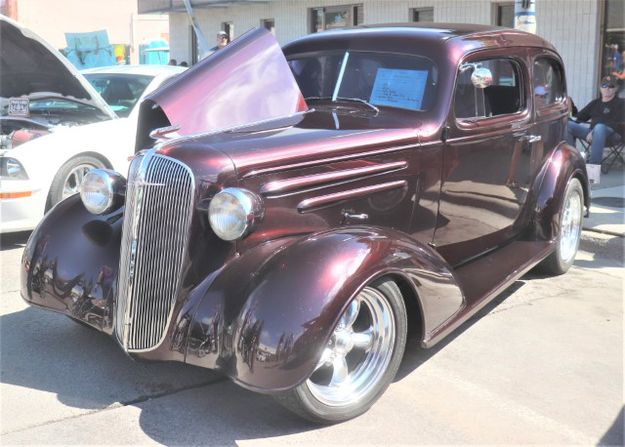 1936 Chevy Tudor sedan. Photo by LibbyMT.com.