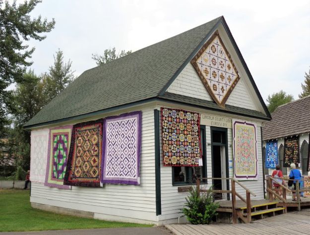 Historical Village library. Photo by LibbyMT.com.