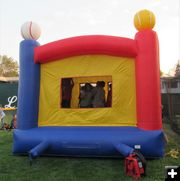 Bouncy house. Photo by LibbyMT.com.