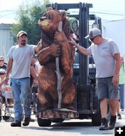 Here comes Papa Bear. Photo by LibbyMT.com.