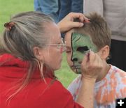 Another face paint. Photo by LibbyMT.com.