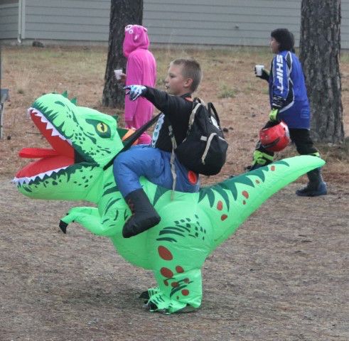 Dino ride. Photo by LibbyMT.com.