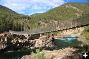 Swinging Bridge. Photo by LibbyMT.com.