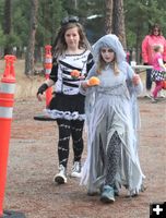 Mini pumpkin-and-spoon race. Photo by LibbyMT.com.