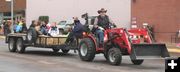 Modern hay ride. Photo by LibbyMT.com.