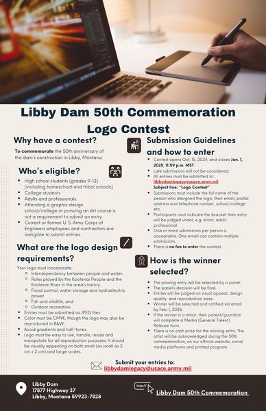 Libby Dam logo contest. Photo by .