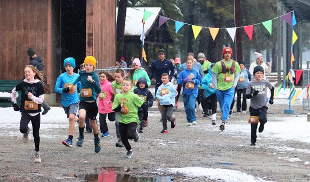 2024 Turkey Dash. Photo by LibbyMT.com.