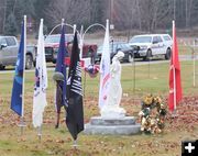 Veterans memorial. Photo by LibbyMT.com.