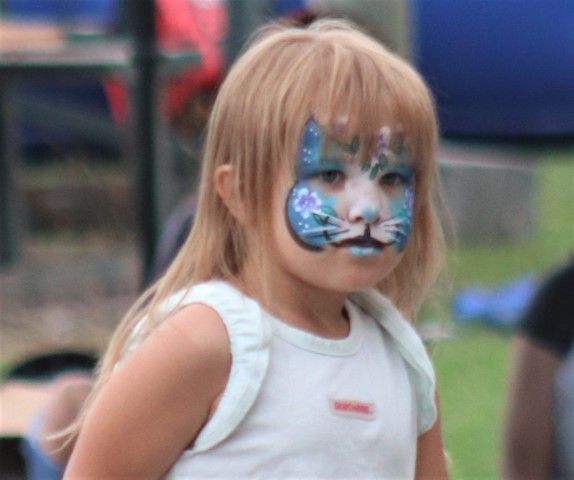 Painted up. Photo by LibbyMT.com.